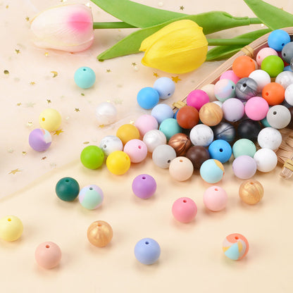 Food Grade Silicone Round Beads