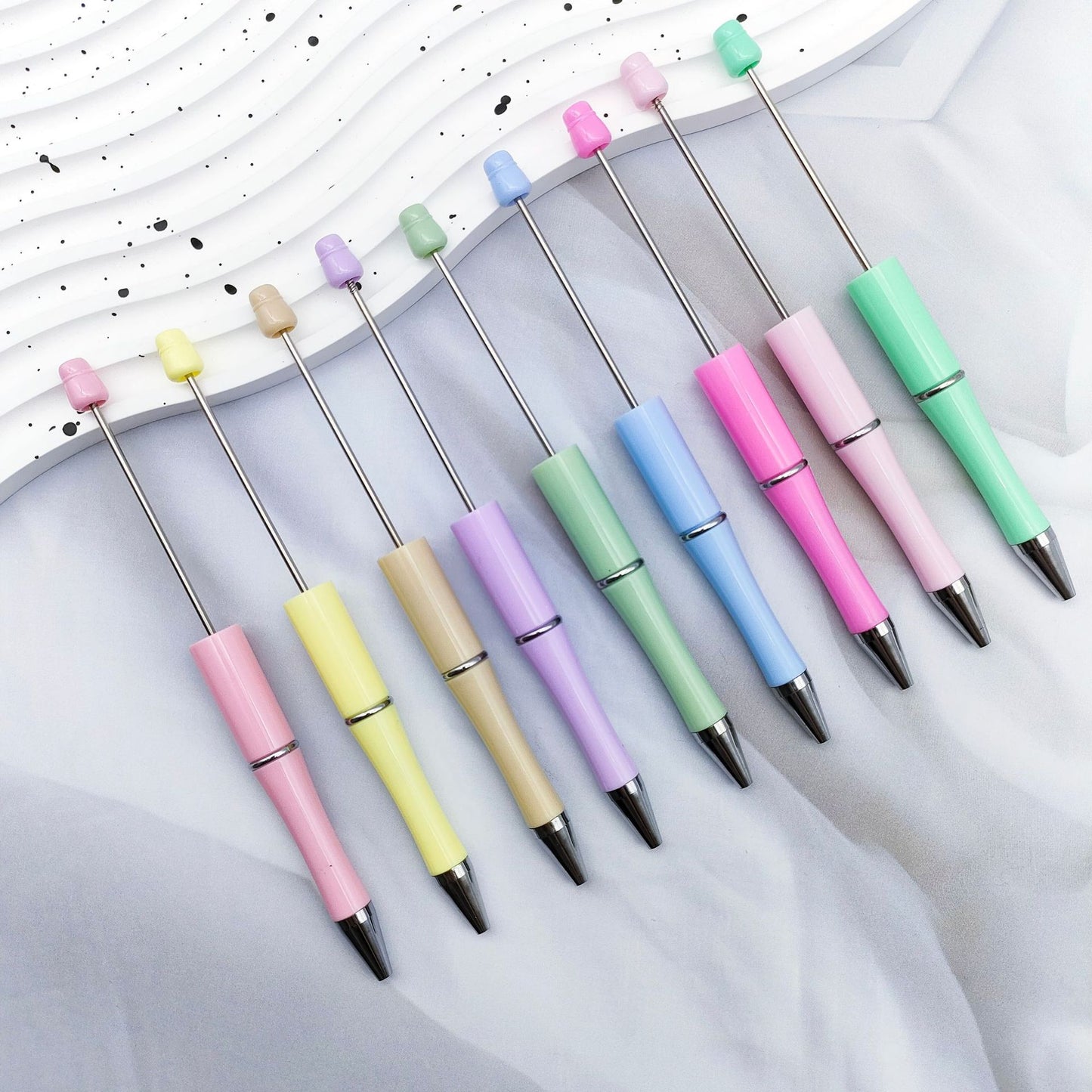Beadable Ballpoint Pens - DIY Custom Bead Pens | 20+ Colors